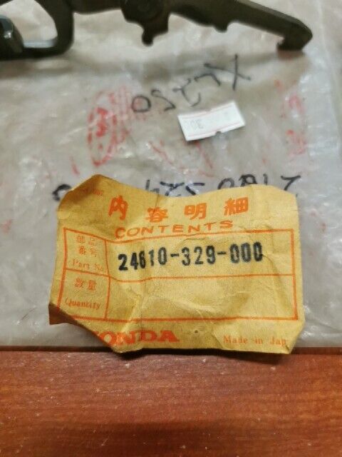 NOS Honda SL250S TL250 XL250 XL350 GEAR SPINDLE 24610-329-000 H107