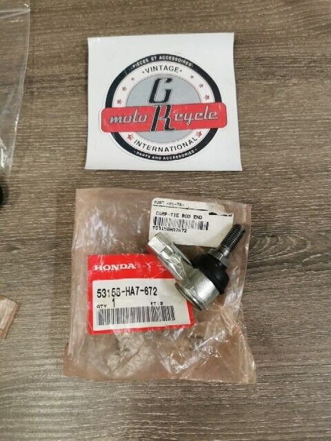 NOS HONDA TRX350 TRX350D 1986 - 1989 TIE ROD END  53158-HA7-672 H113
