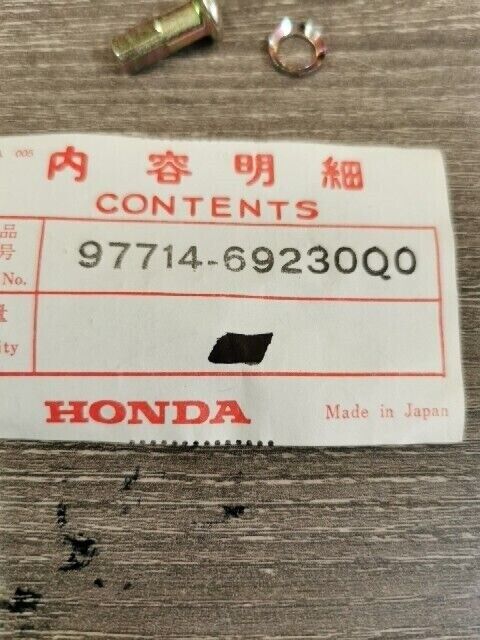 NOS HONDA CR125R CR250R SPOKE B FRONT 9X195  97714-69230Q0 97714-69230-Q0 H81