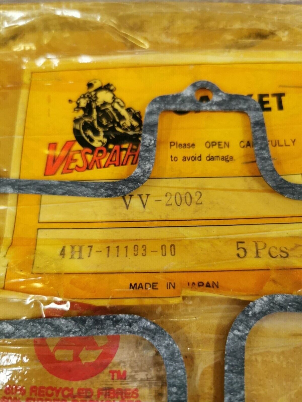NOS VESRAH Yamaha XJ650RJ HEAD COVER GASKET  VV-2002 J46