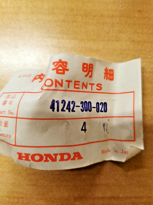 NOS HONDA CB750   WHEEL DAMPER   QTY 4    41242-300-020 H19