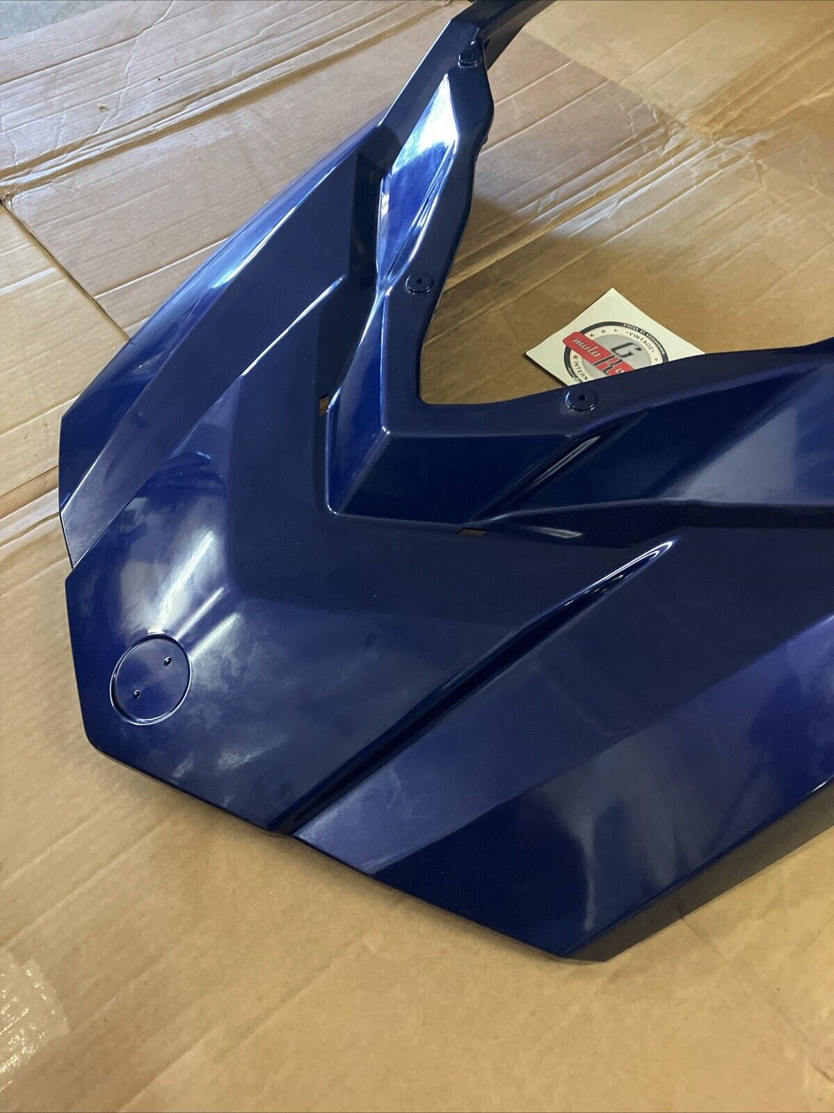 NOS Yamaha Wave Runner FX HO 2013 2014 2015 Engine hatch cover hood blue