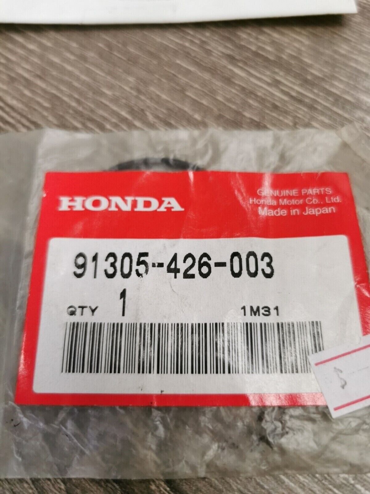 NEW NOS HONDA GL1200A O RING 91305-426-003 H52