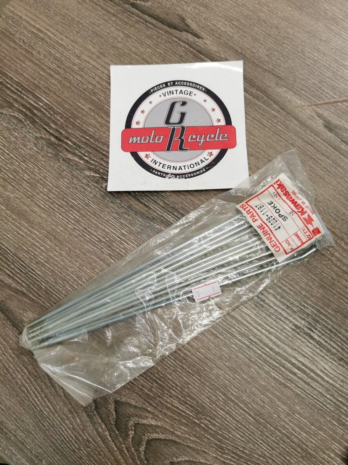 NEW NOS KAWASAKI KX125 KX250 KX500 1989 - 2001 SPOKE SOLD EACH 41029-1197 K28