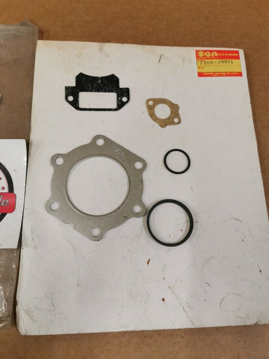 NOS SUZUKI DS185 CNTX TS185BCN GASKET KIT INCOMPLETE SET 11400-29841 J49