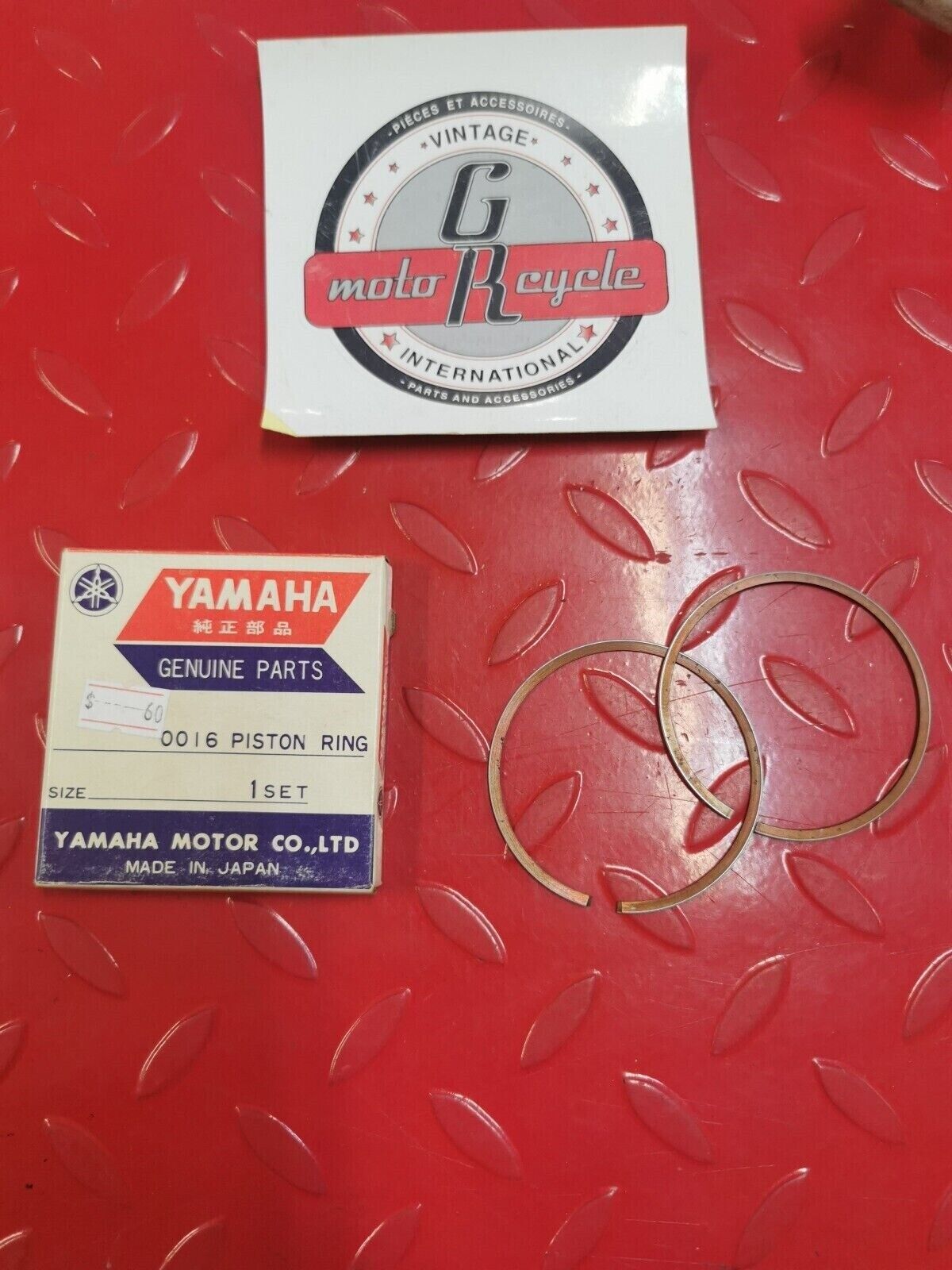 NOS YAMAHA PISTON RING SET 0.50MM 2W6-11601-20 5X8-11601-20 SUB 3JM-11601-20 Y27