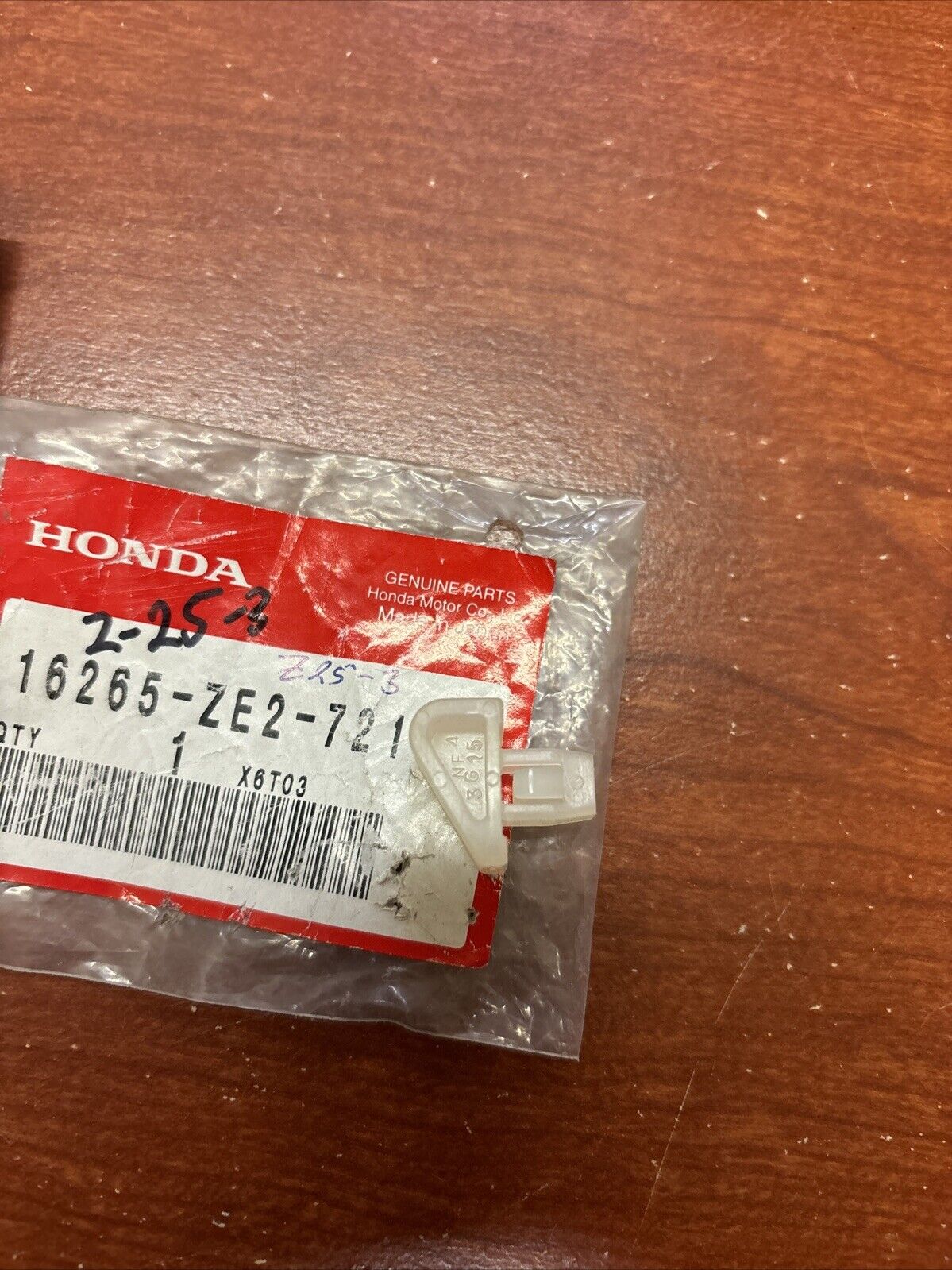 NOS Honda GX240 GX270 GX340 GX390 CHOKE ROD STOPPER 16265-ZE2-721 H155