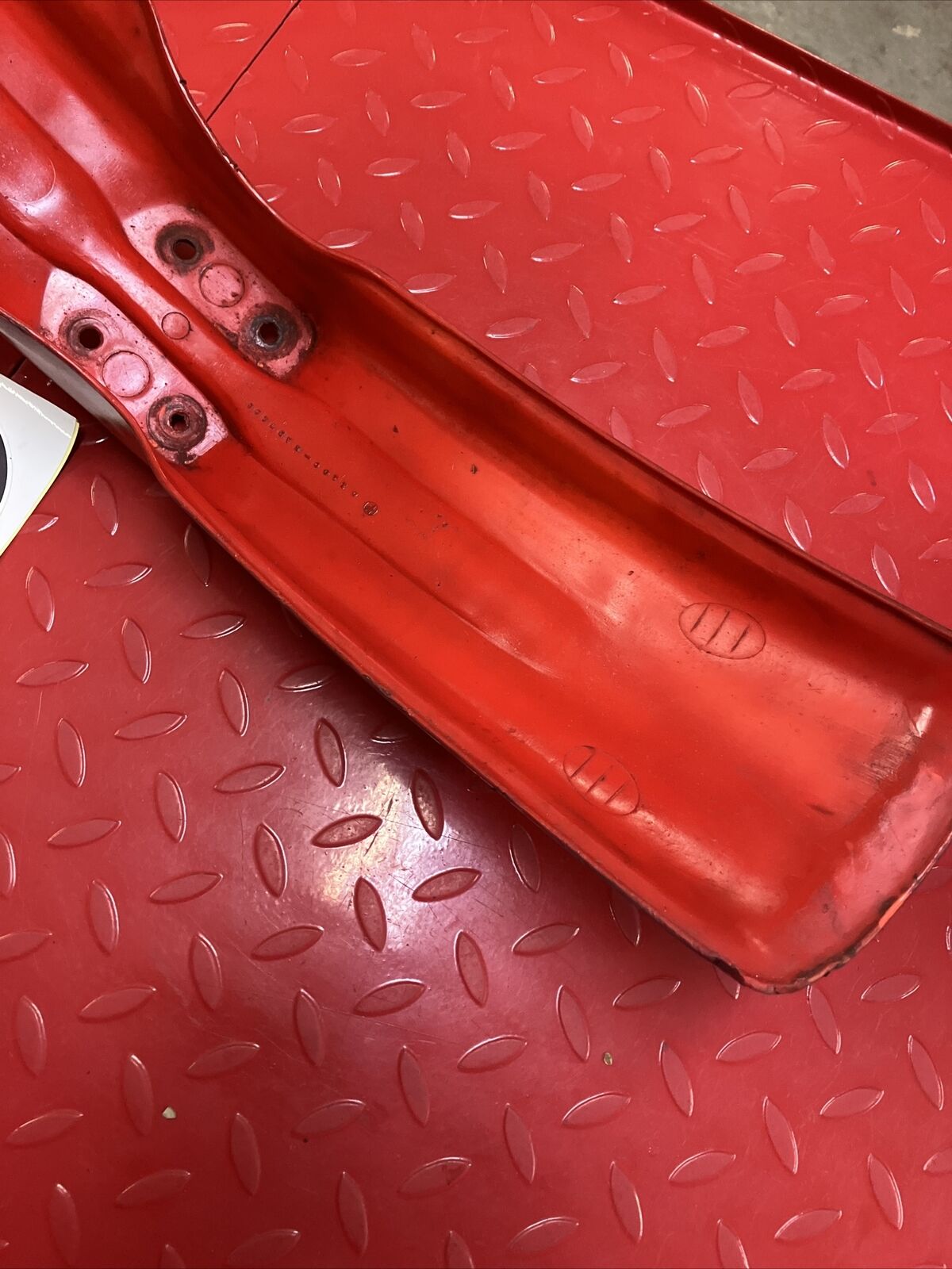 Honda CR250R 1984 front fender plastic fairing CR125R CR500R 61100-KA3-730ZA