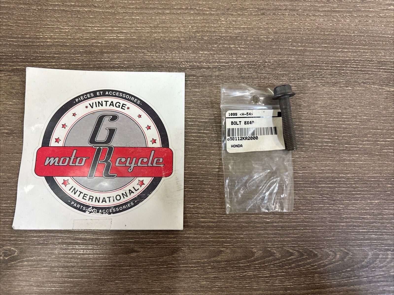 NOS Honda ATC200X CT125 CT185 XL125R XR200 R UBS BOLT 8X40 90112-KA2-000 H132