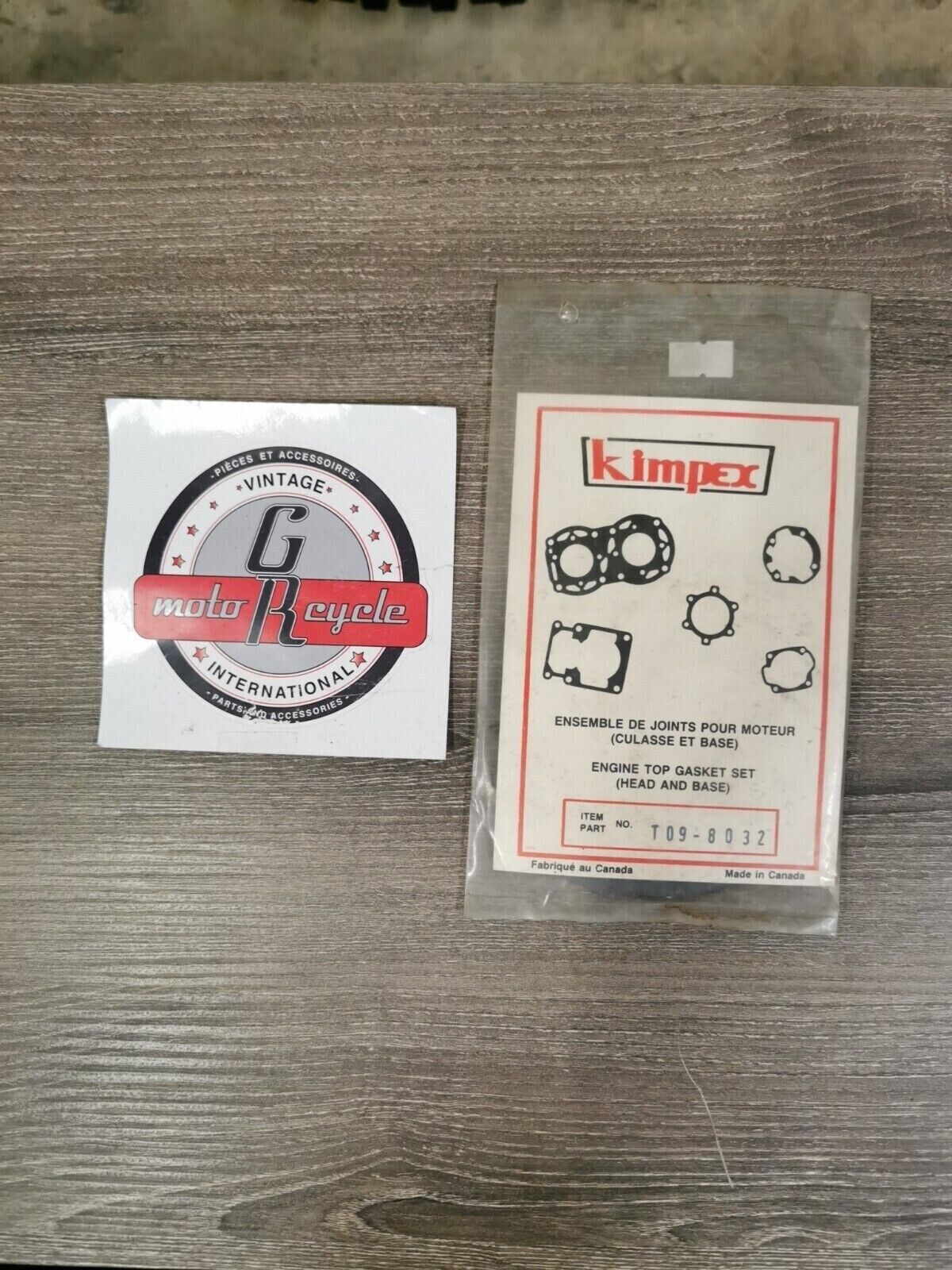 NOS KIMPEX Arctic Cat SnoJet Kawasaki 340 TOP End Gasket Set T09-8032 J28