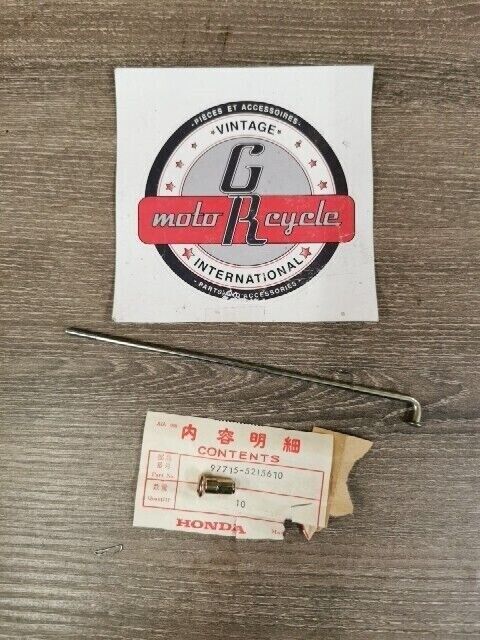 NOS HONDA CB350F CB360 1974 SPOKE B 9X158 97715-5215610  97715-52156-10 H76