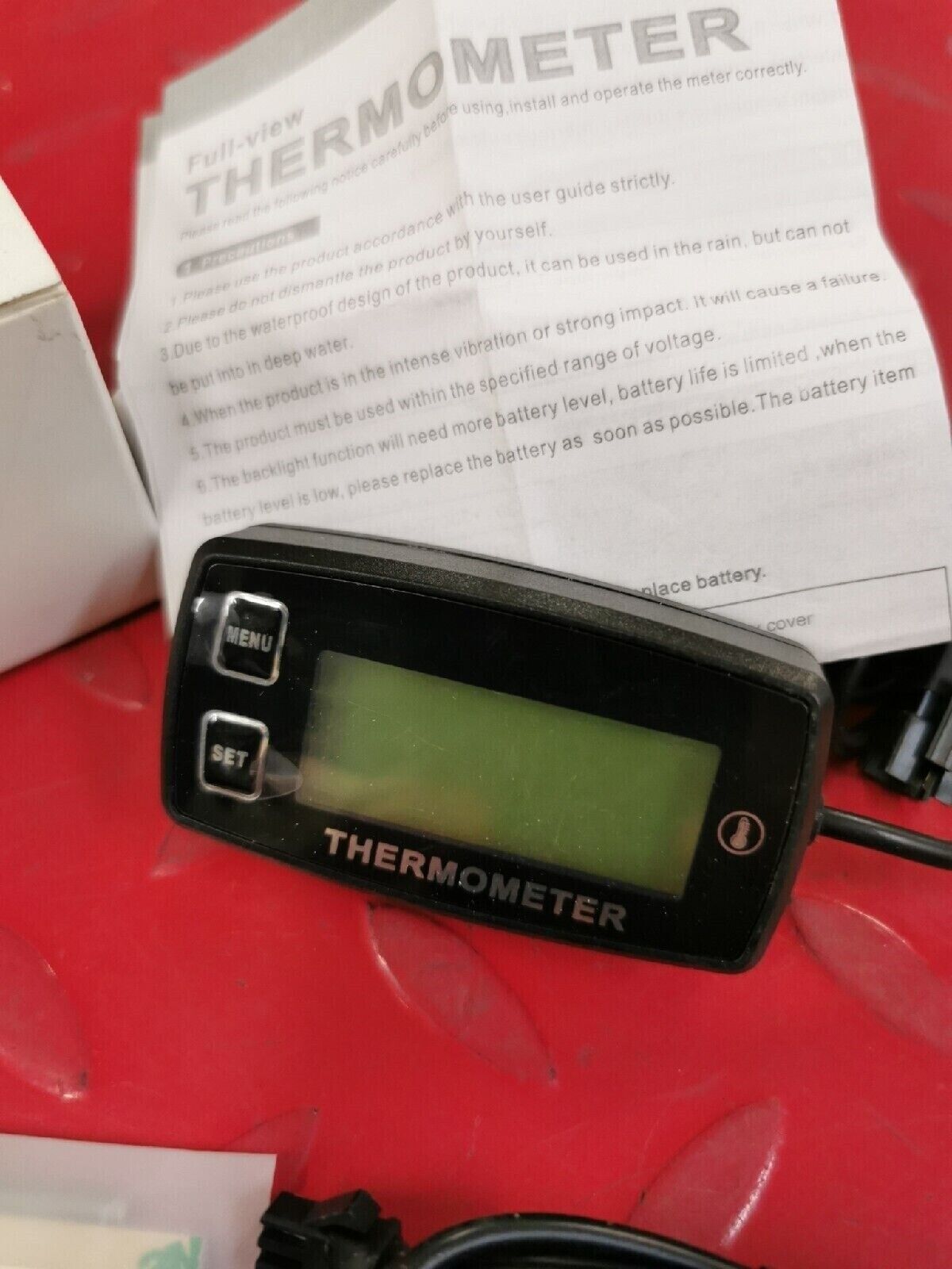 NOS Runleader  Thermometer for air cooled engine  RL-TM003A J10