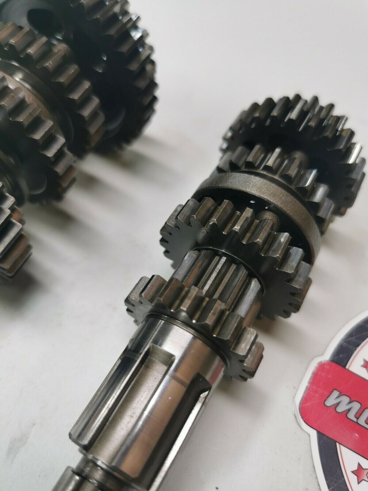 Honda XL100S 1981 transmission mainshaft countershaft main counter shaft gear