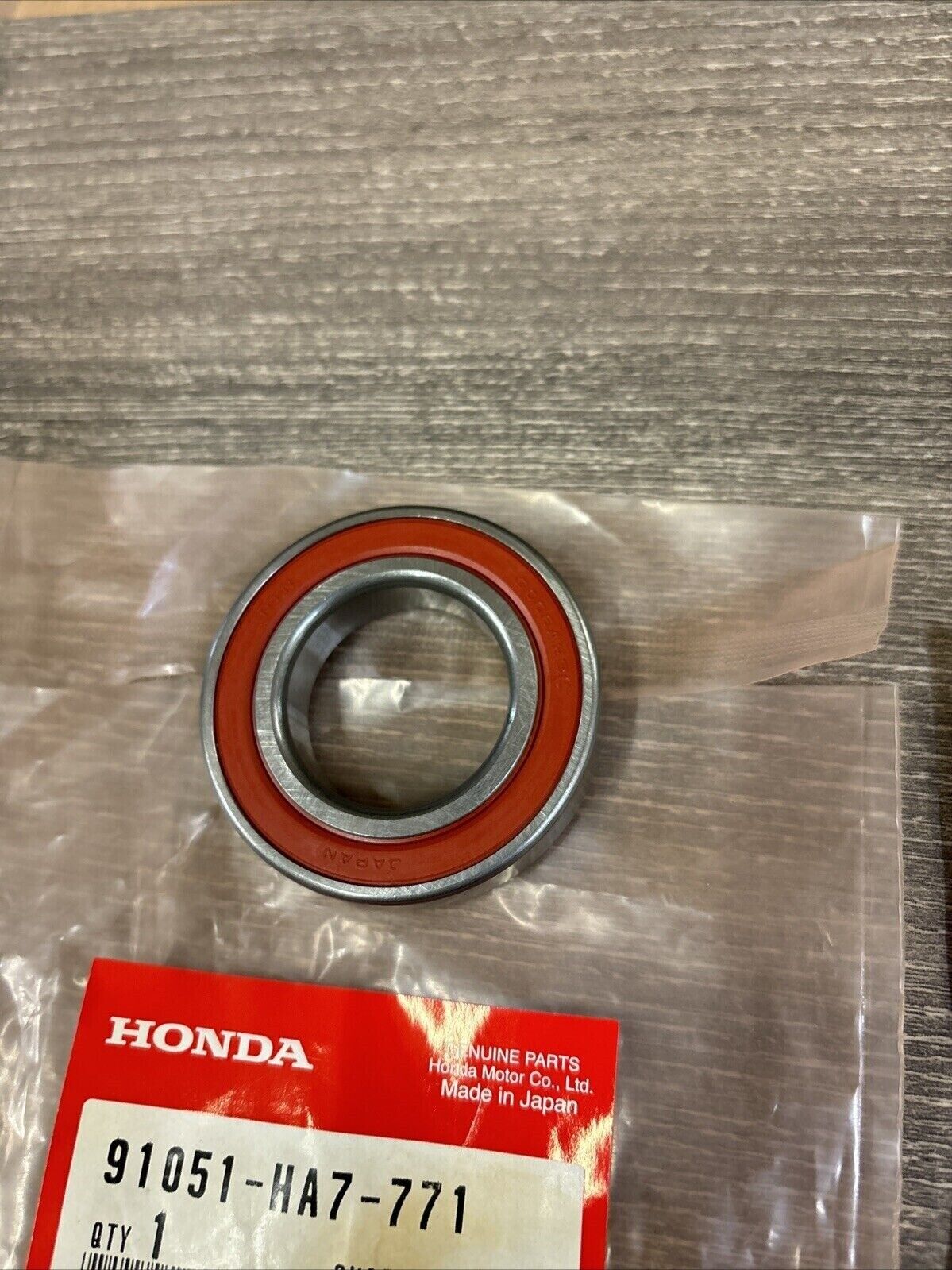 NOS Honda 1987 TRX350 D RADIAL BALL BEARING 30X54X12 91051-HA7-771 H127