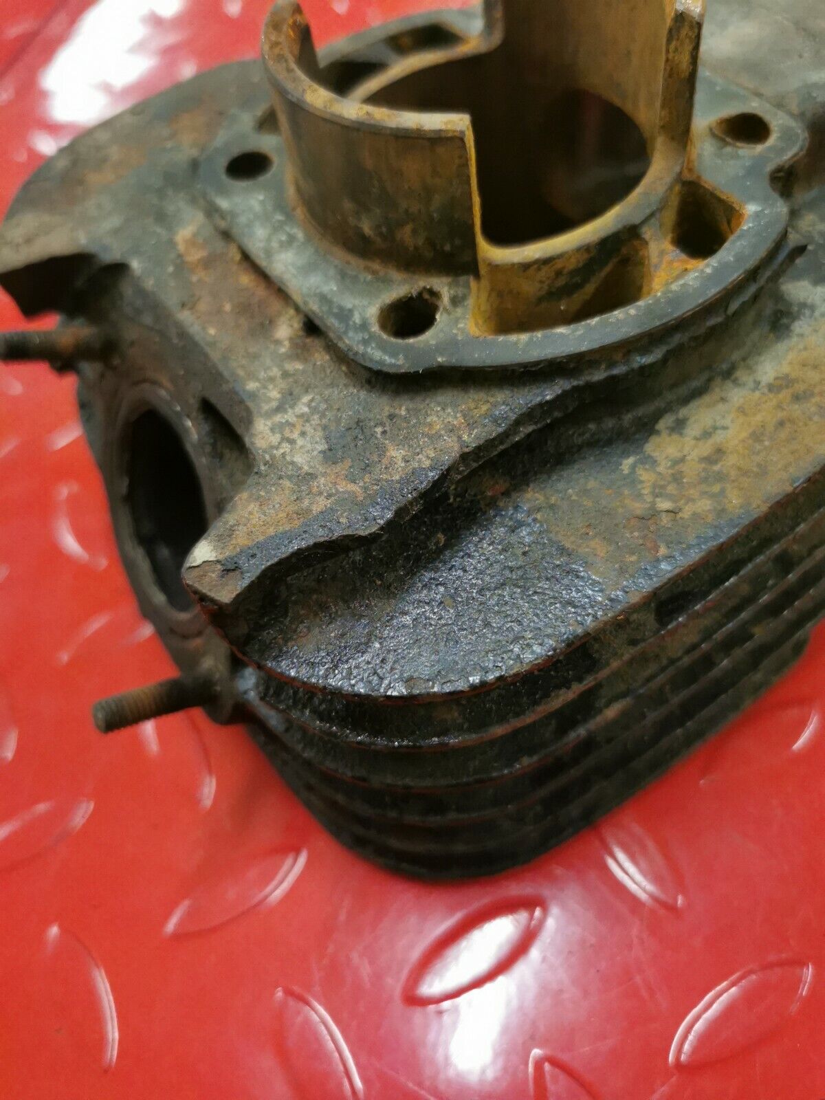 Yamaha MX100 1980 cylinder jug barrel DT100