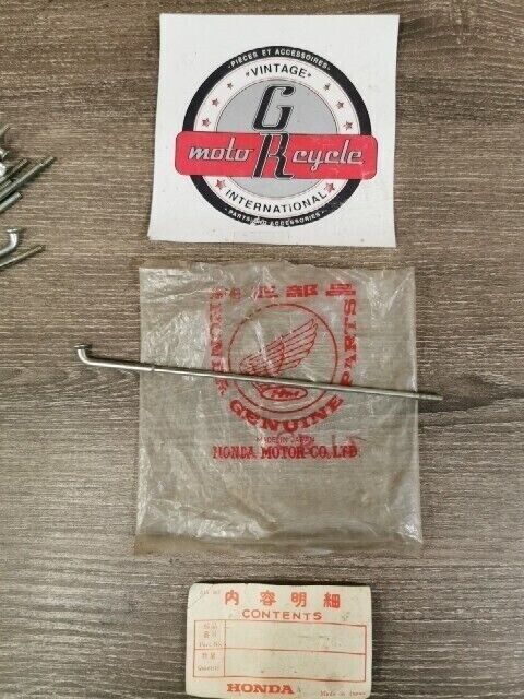 NOS HONDA XL175 1973 - 1978 SPOKE A RR NO NIPPLE 42608-362-000 H87