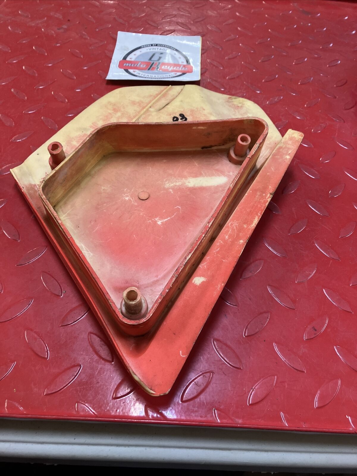 Honda XR200 1980 1981 1982 left side airbox cover panel OEM