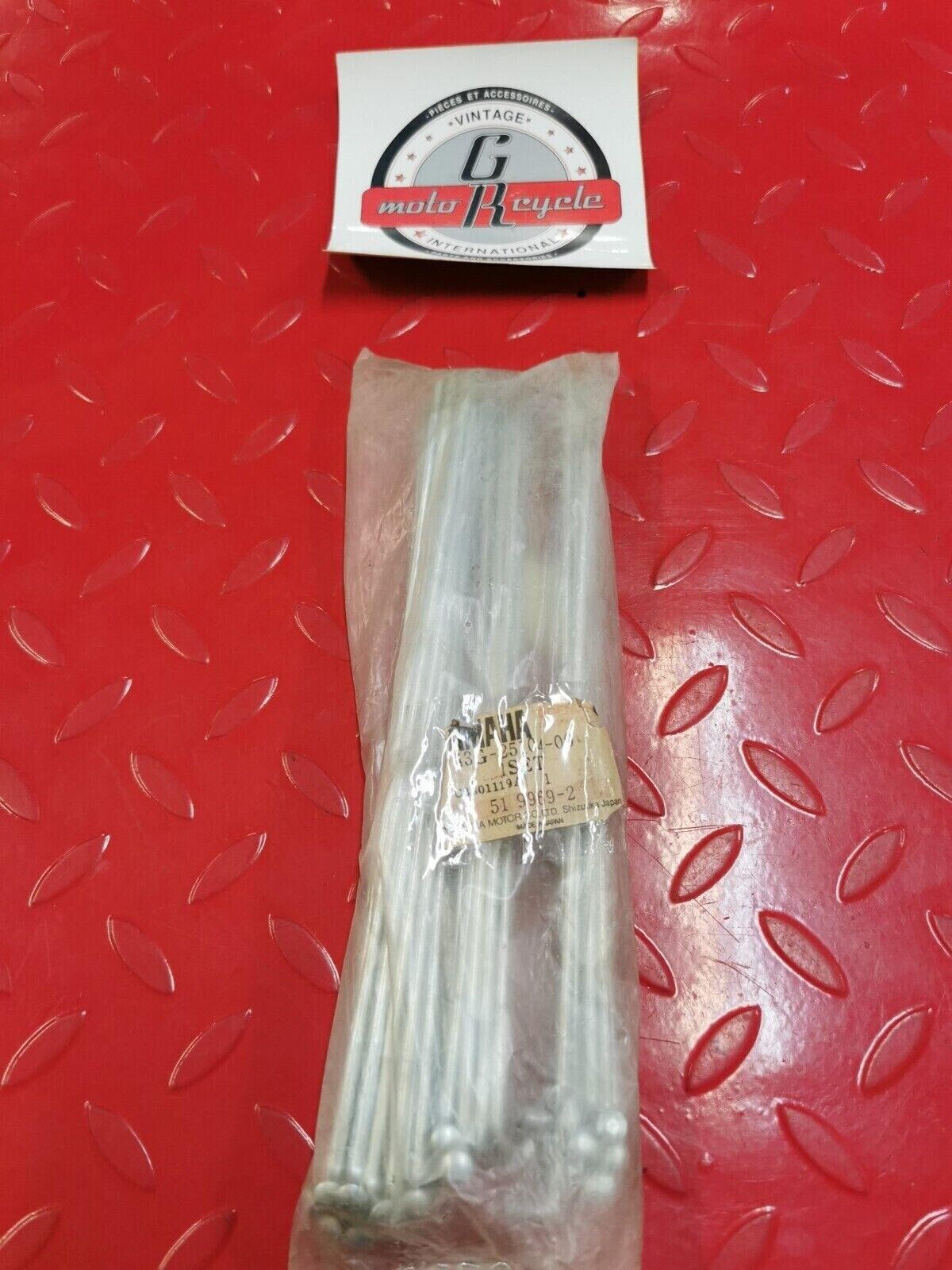 NOS Yamaha IT200 SPOKE SET FRONT INCOMPLETE 43G-25104-00-00 Y22