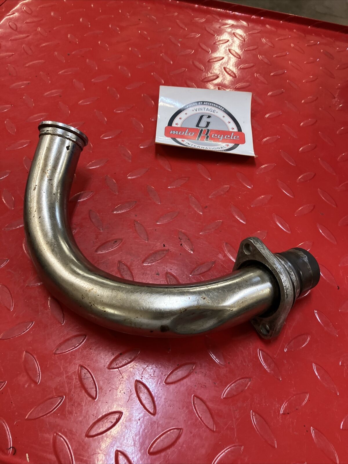 Yamaha RD400 1977 Left exhaust pipe header 1976 1978 2