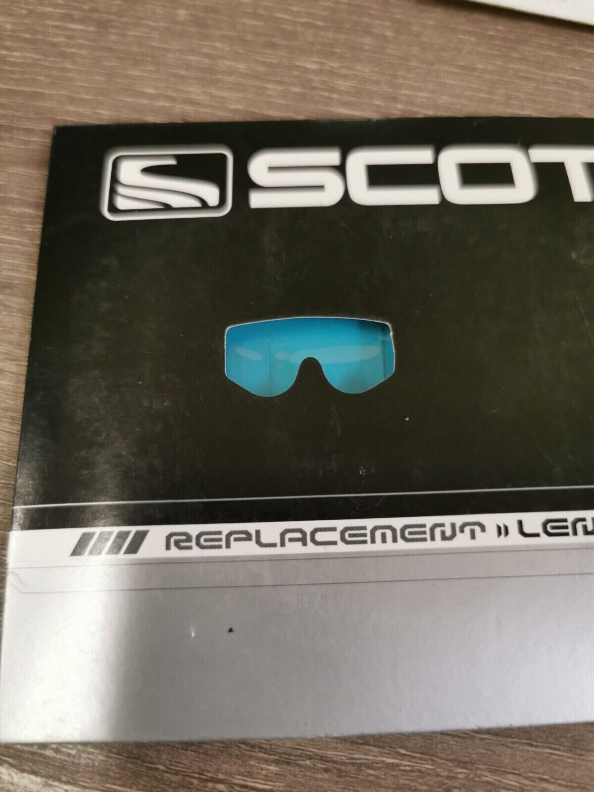 NOS SCOTT LENS THERMAL ANTI-FOG BLUE 207070-107 J24