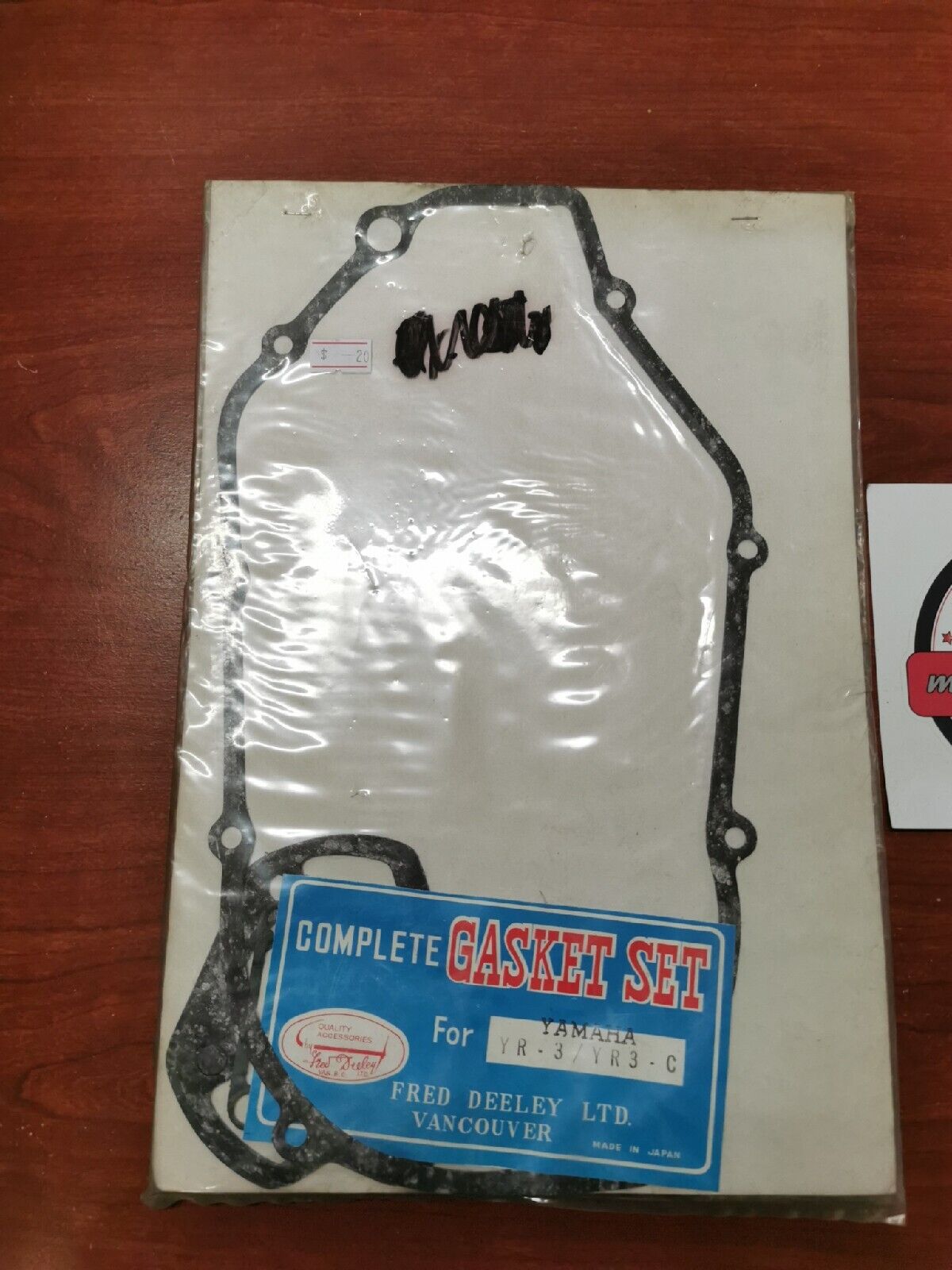 NOS Yamaha YR3 YR3C COMPLETE GASKET KIT Y79