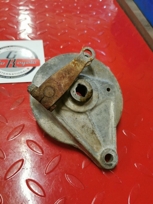 Honda ST90 1973 rear brake panel plate drum hub cover 1974 1975