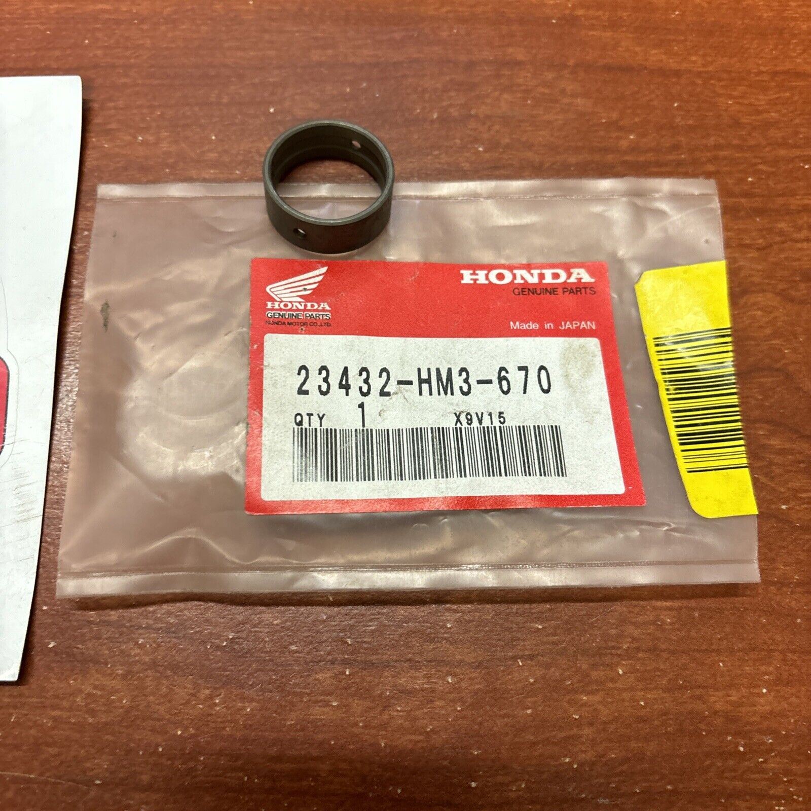 NOS Honda CB400SS TRX300EX TRX400EX XR400 R BUSH 22X25X10 23432-HM3-670 H167