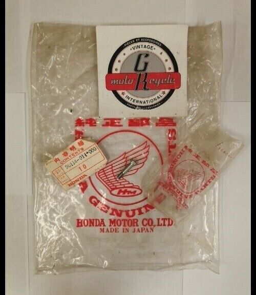 NOS HONDA C110 1966 C115 1963 CT200 1964 CT90 1966 Screw Lever 90114-011-000 H70