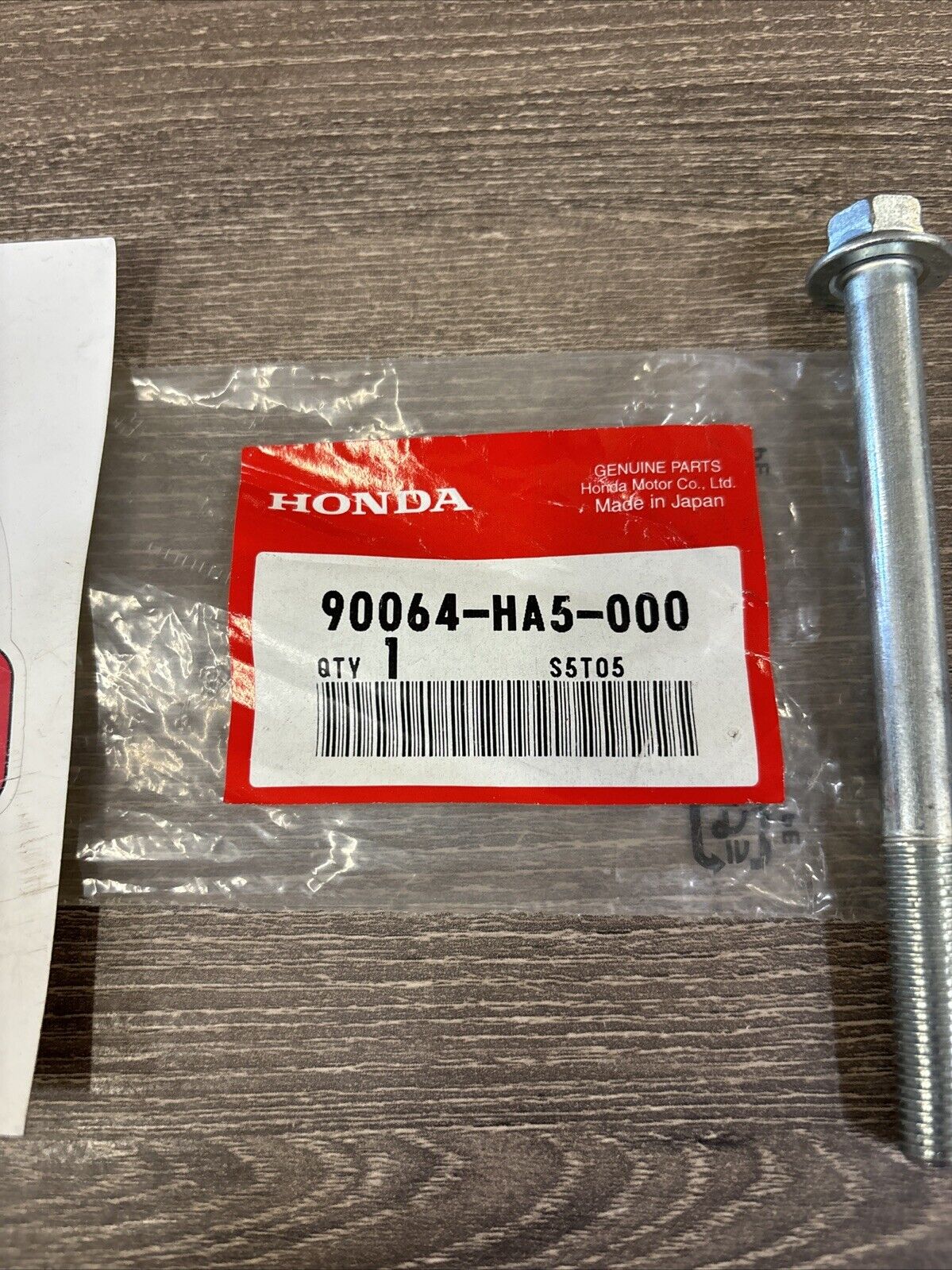 NOS Honda ATC350X TRX350 D BOLT SOCKET 10X10 90064-HA5-000 H135