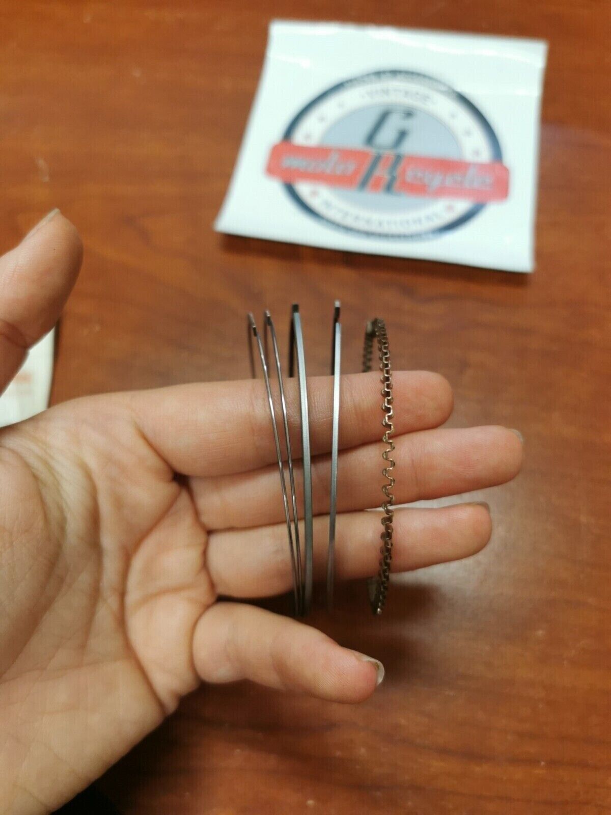 NOS Yamaha XS650 TX650 XT250 TT250 SR250 PISTON RING SET STD 447-11610-00-00 Y86