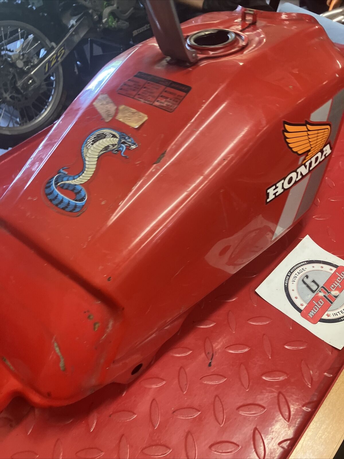 Honda FT500 1982 ascot 500 Fuel tank gas petrol reservoir