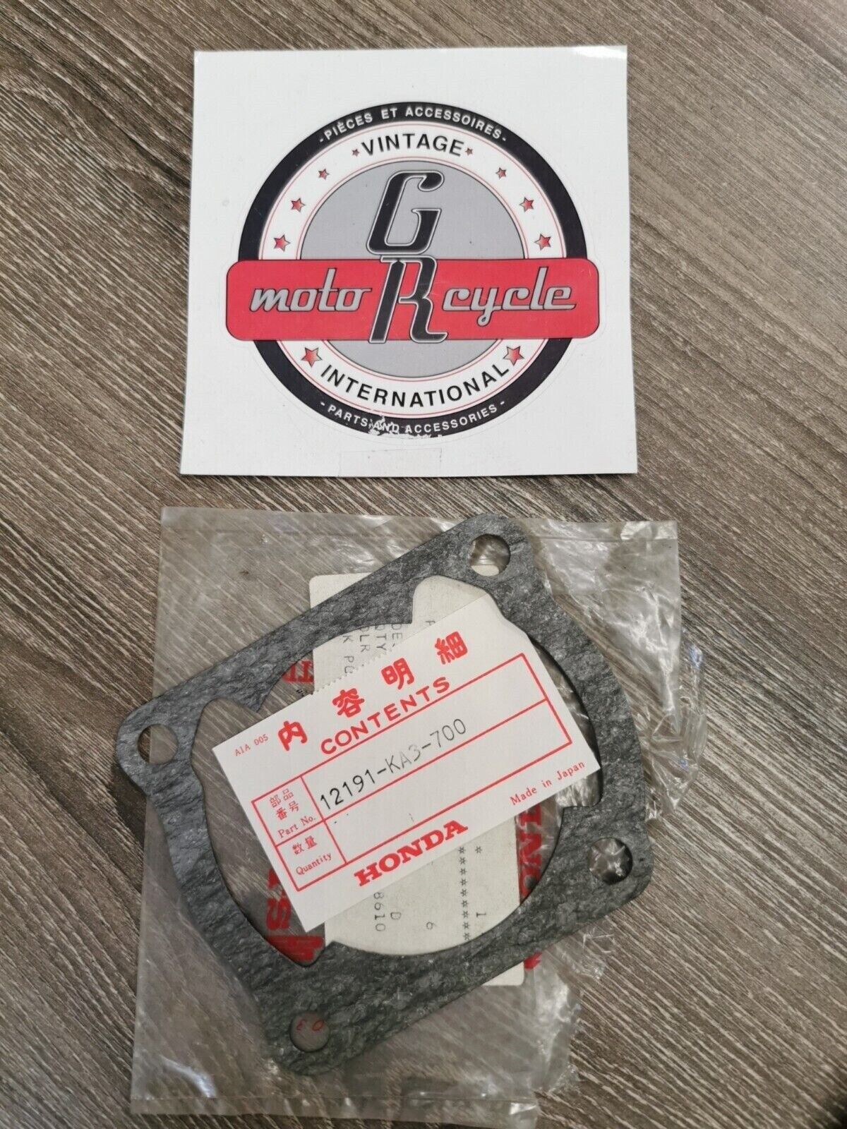 NOS HONDA CR125R 1982 Cylinder Gasket 12191-KA3-700 H49