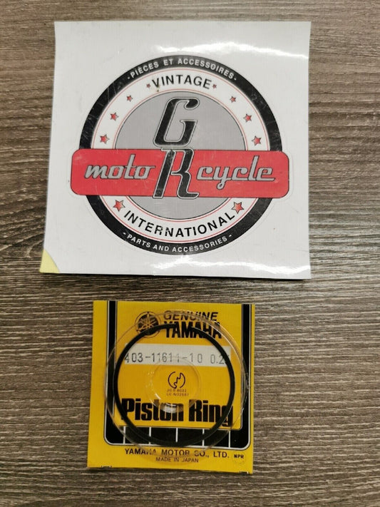 NOS YAMAHA RING PISTON 1ST OS Superseded by 2W5-11611-10-00 Y51