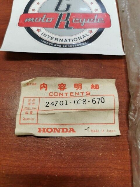 NOS Honda S90 CL90 GEARSHIFT PEDAL LEVER ARM 24700-028-670 SUB 24700-111-970 H75