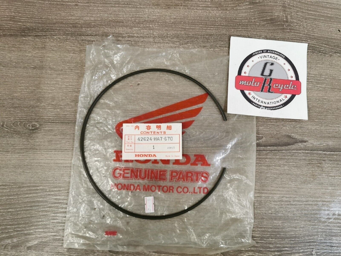NOS HONDA TRX350 1986  DAMPER RING PART 42624-HA7-670 H47