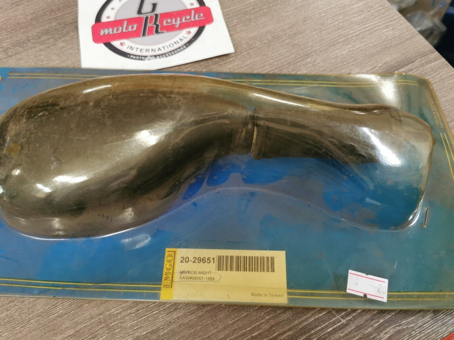 NOS EMGO Mirror RIGHT KAWASAKI Ninja Zx-R 900 20-29651 J32