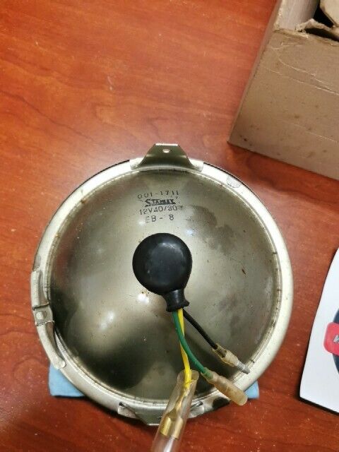 NOS Yamaha XS360 XS400 HEAD LAMP LENS 1L9-84320-60-00 SUB 1L9-84320-61-00 Y122