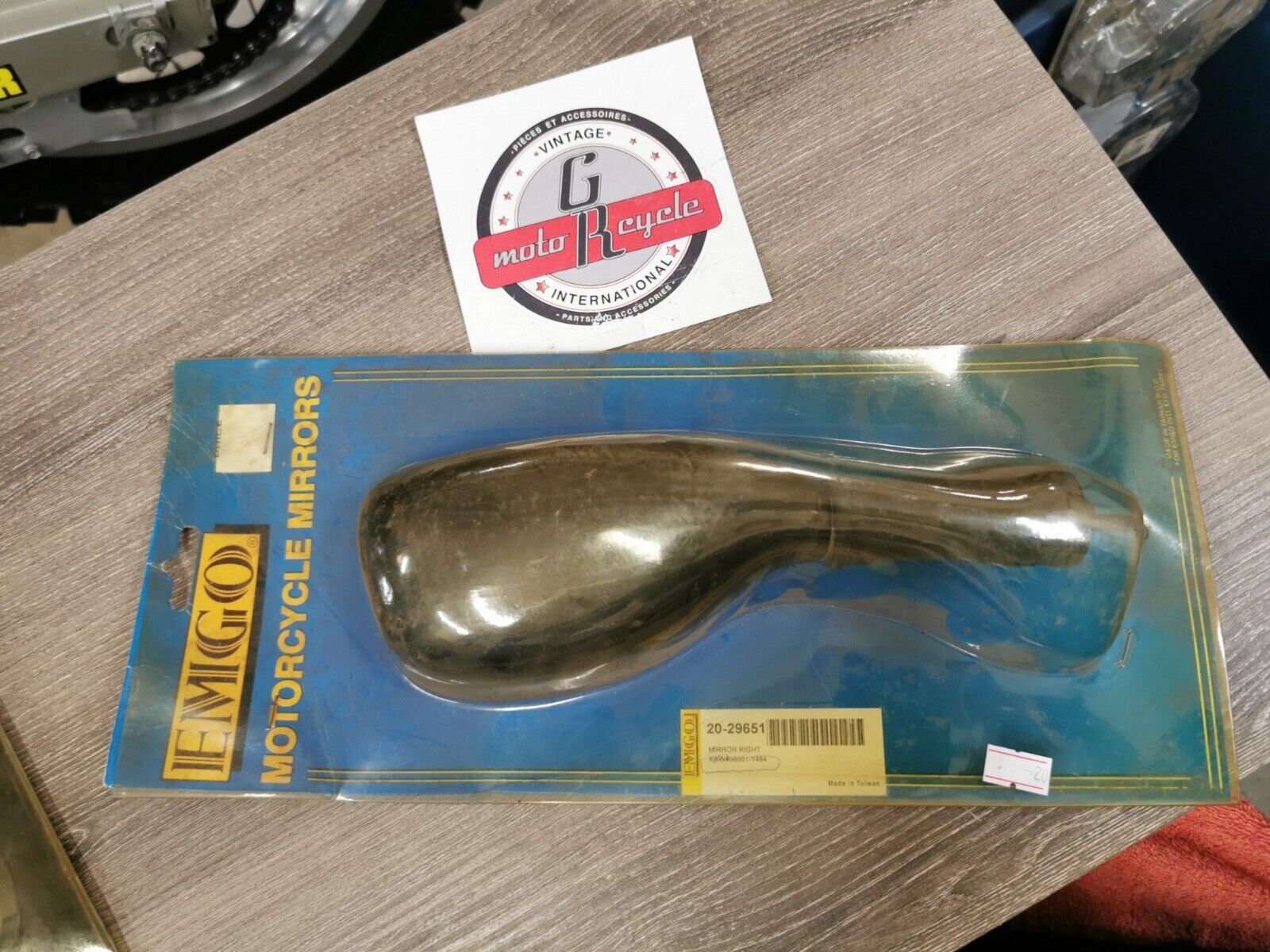 NOS EMGO Mirror RIGHT KAWASAKI Ninja Zx-R 900 20-29651 J32