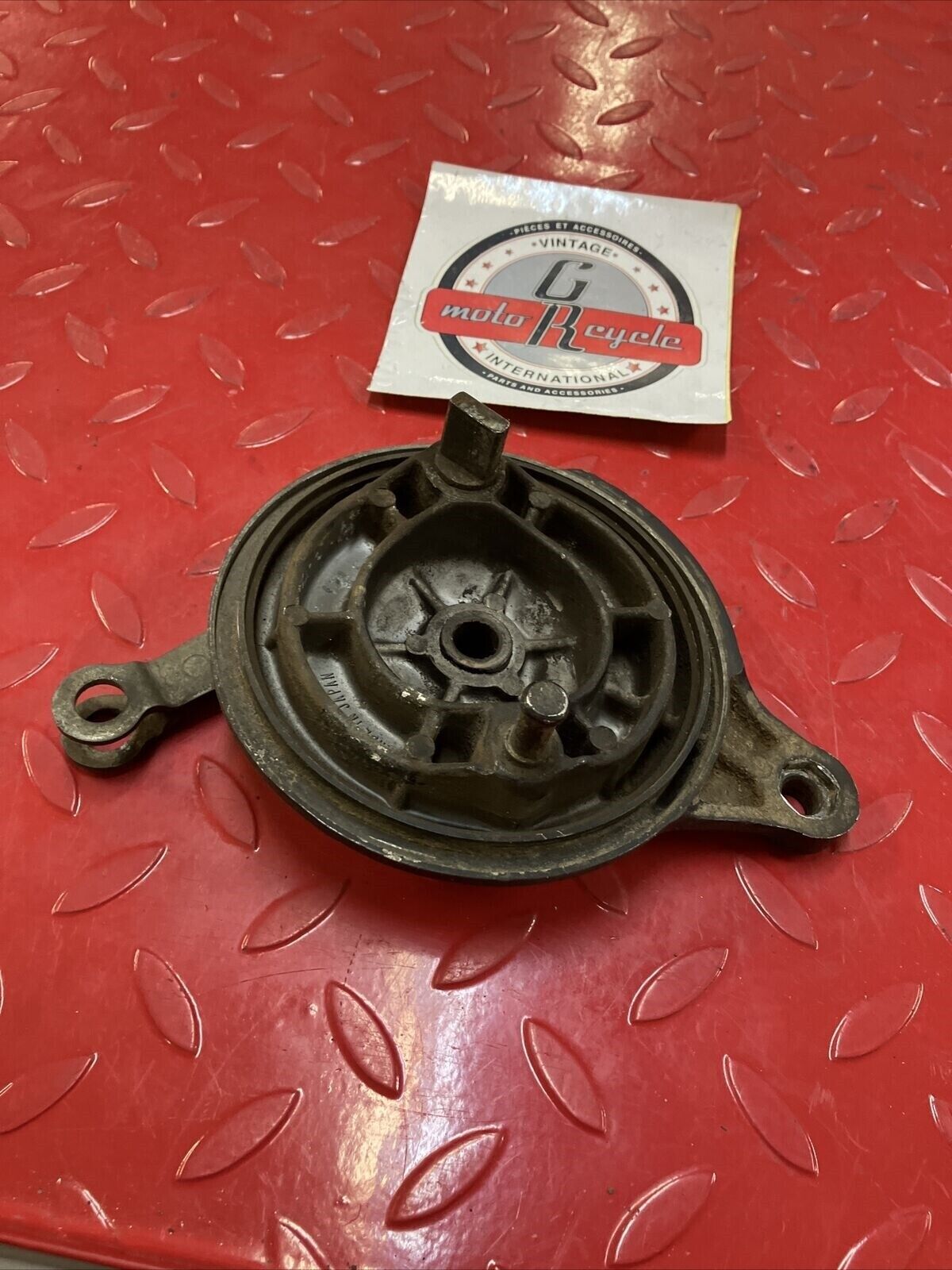 Kawasaki G5 1972 rear brake panel drum plate