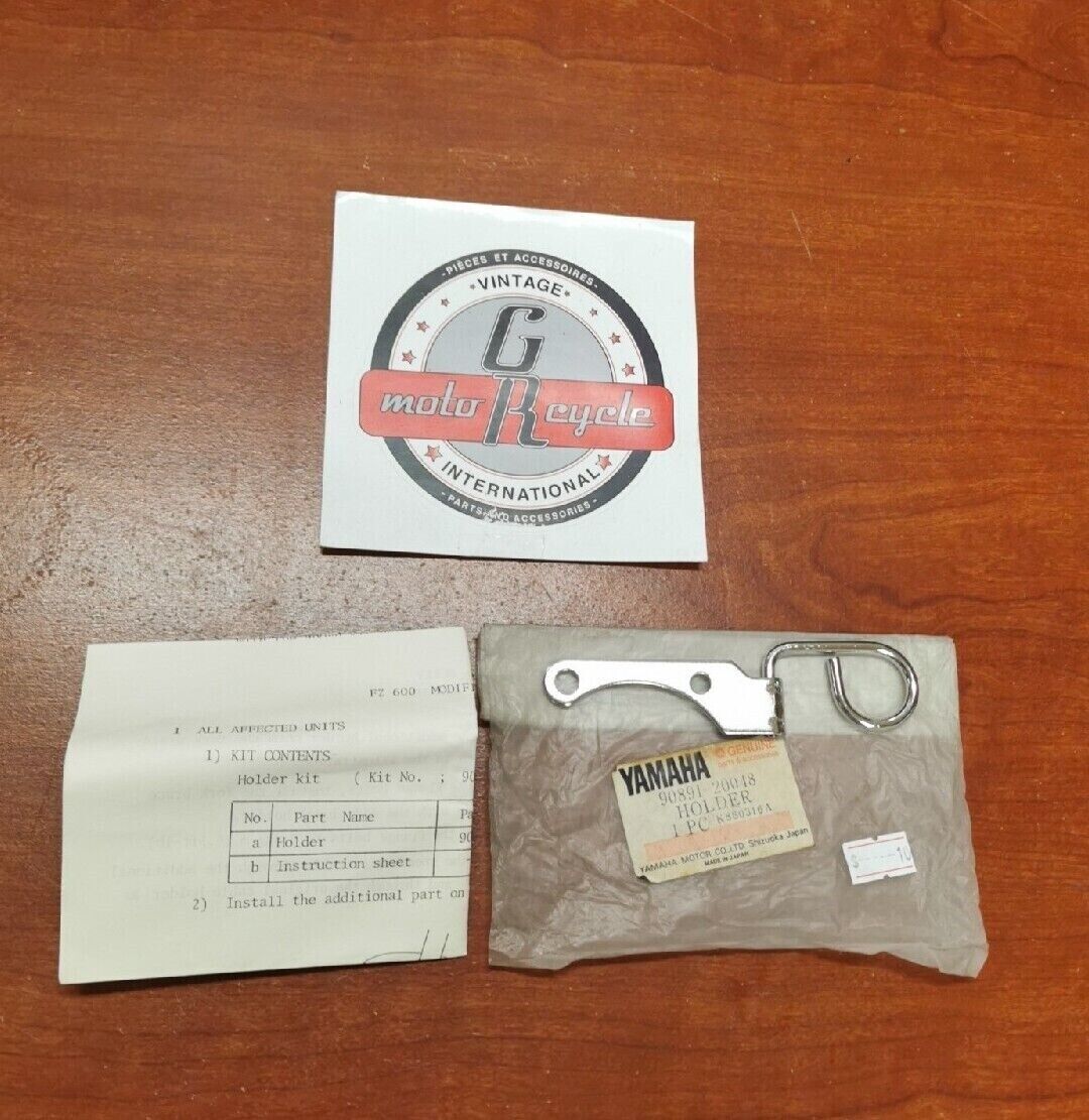 NOS Yamaha FZ600 CABLE HOLDER KIT 90891-20048-00 Y69