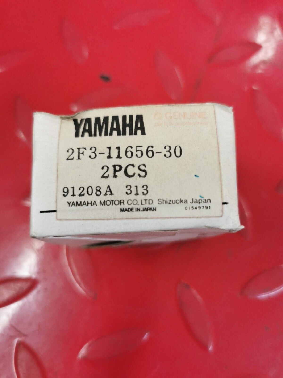 NOS YAMAHA XS750 77-81 CRANKSHAFT PLANE BEARING 2F3-11656-30-00 SOLD EACH Y52