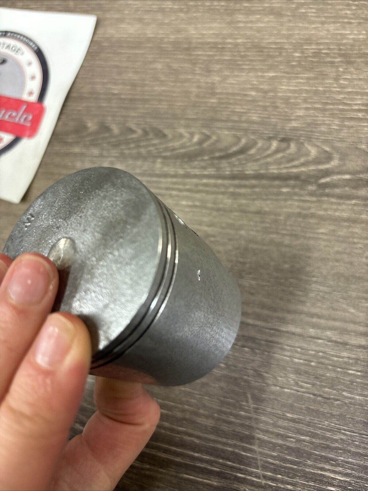 NOS Honda 1980 1981 CR125R PISTON STD 13101-KA3-000 HAS A SMALL NICK H136