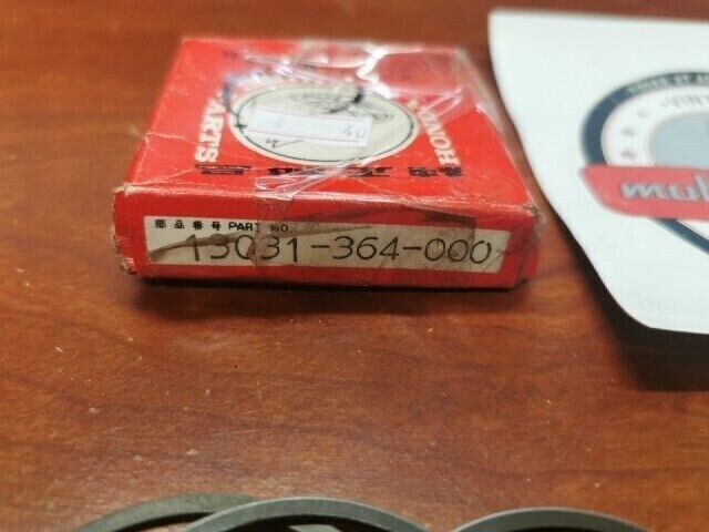 NOS Honda XL100 K0 K1 PISTON RING SET 0.50 13031-364-000 H78