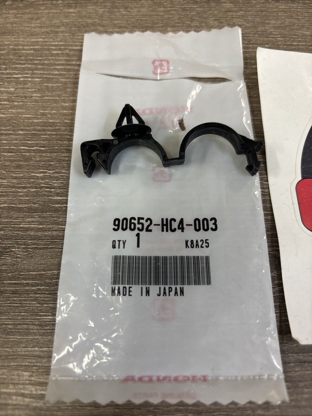 NOS Honda CB1000 F CBR900RR CHF50 GL1800 HARNESS CLAMP 90652-HC4-003 H128