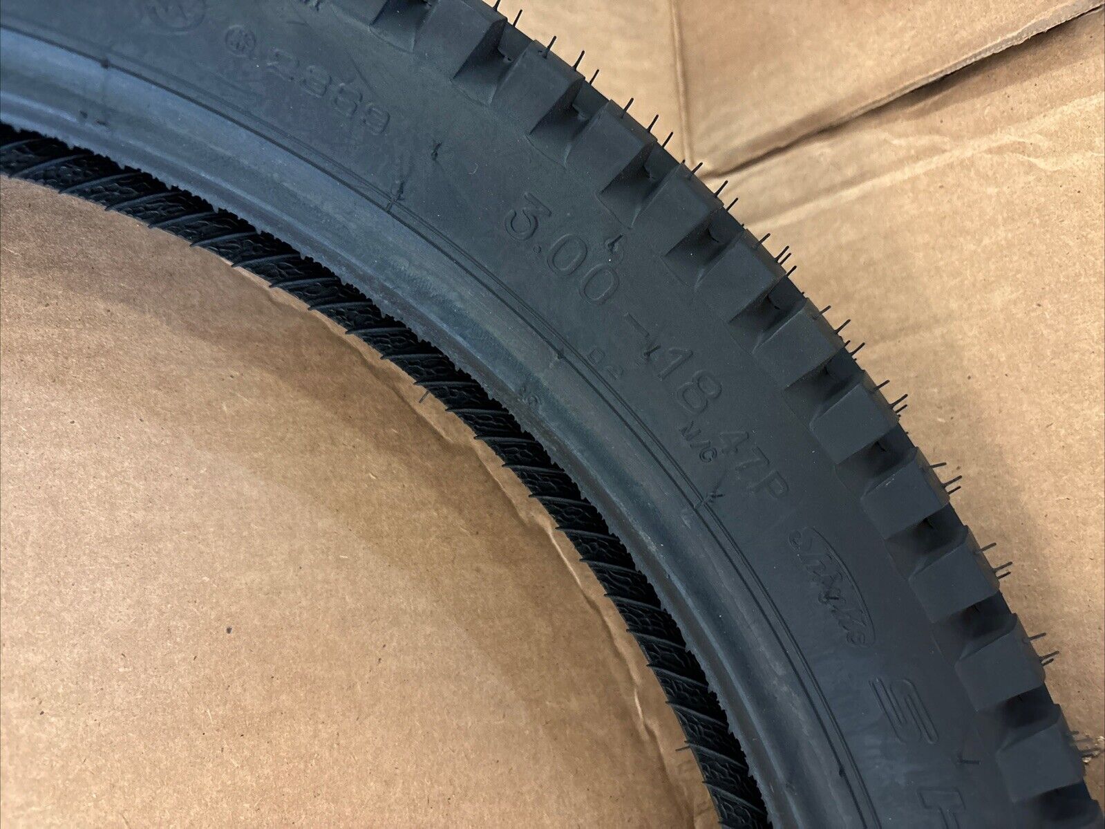 NOS SHINKO SR241 3.00X18 TIRE 87-4454