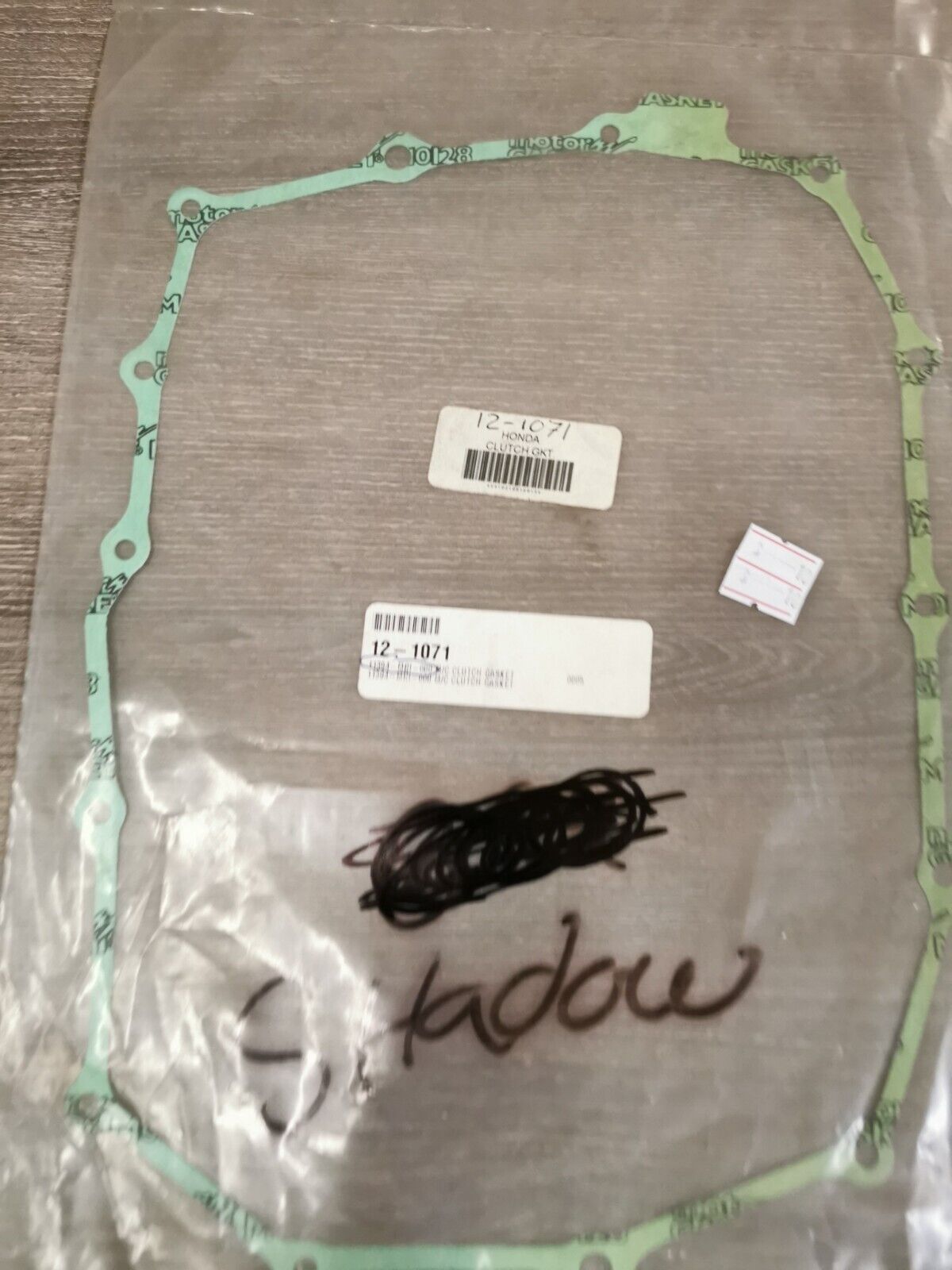 NOS HONDA SHADOW CLUTCH GASKET 12-1071 J45