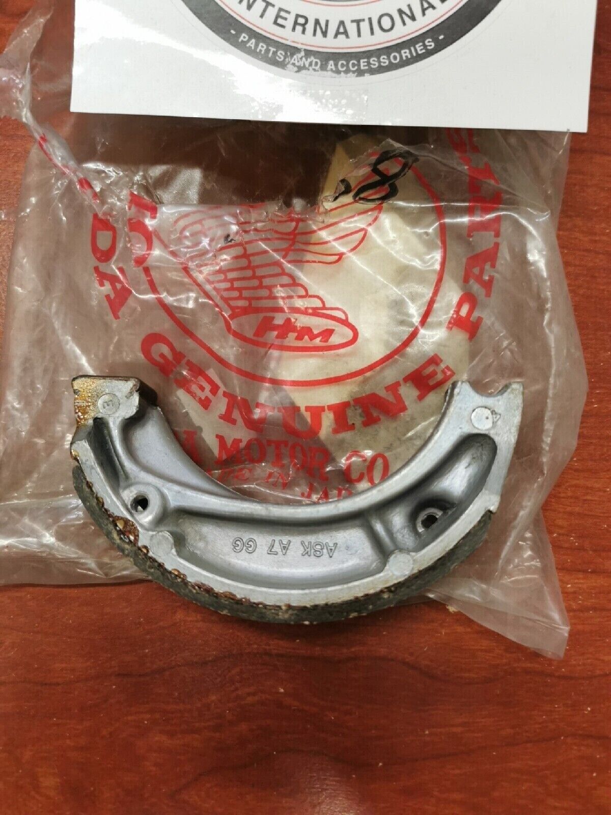 NOS Honda CR80R XL80 TR200 XR200 XL125 TL125 BRAKE SHOE 43120-365-672 H35
