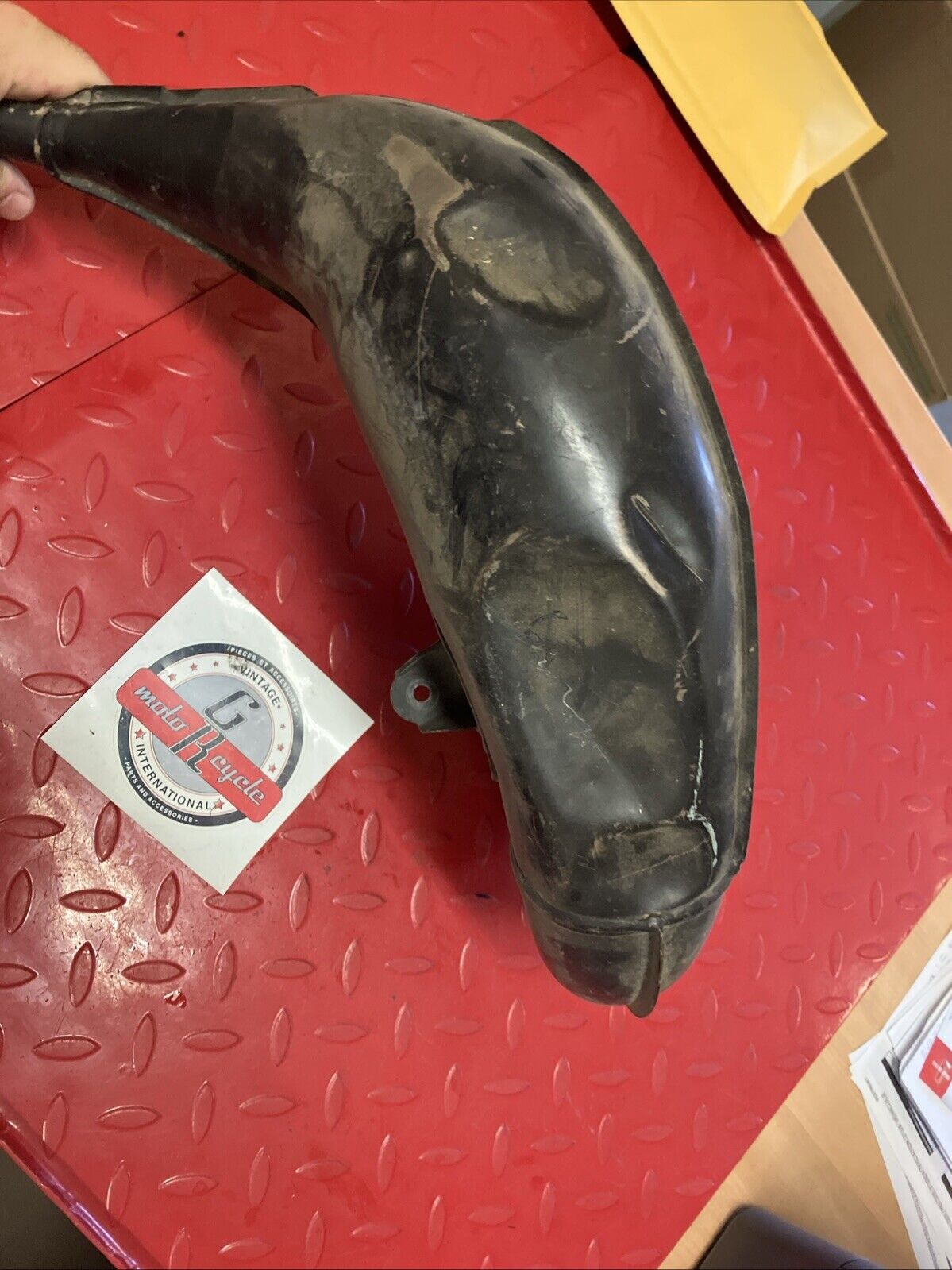 Honda CR125R 2003 Exhaust pipe expansion chamber OEM