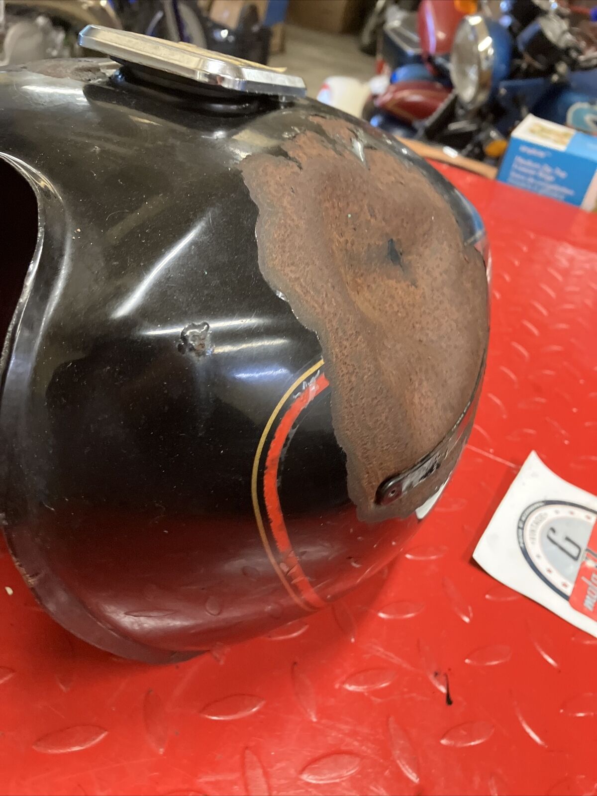 Kawasaki KZ440 LTD 1982 fuel tank gas petrol reservoir 6