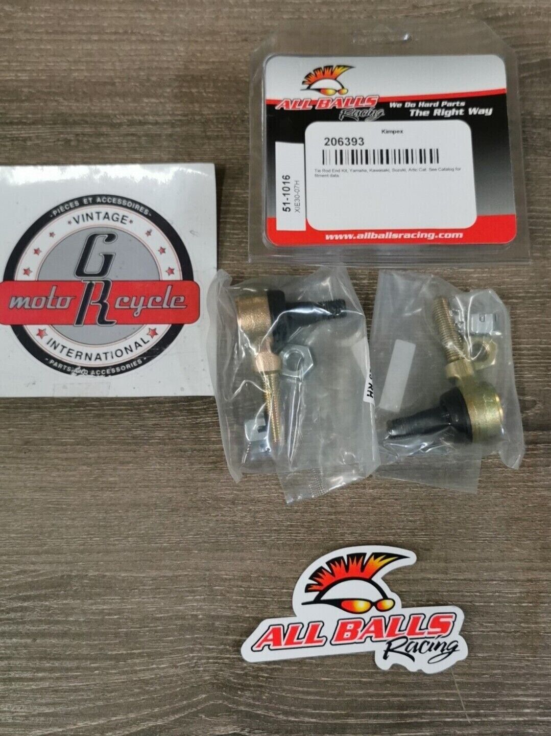 NOS ALL BALLS for Kawasaki Polaris Suzuki Yamaha  Tie Rod End Kit 51-1016 J50